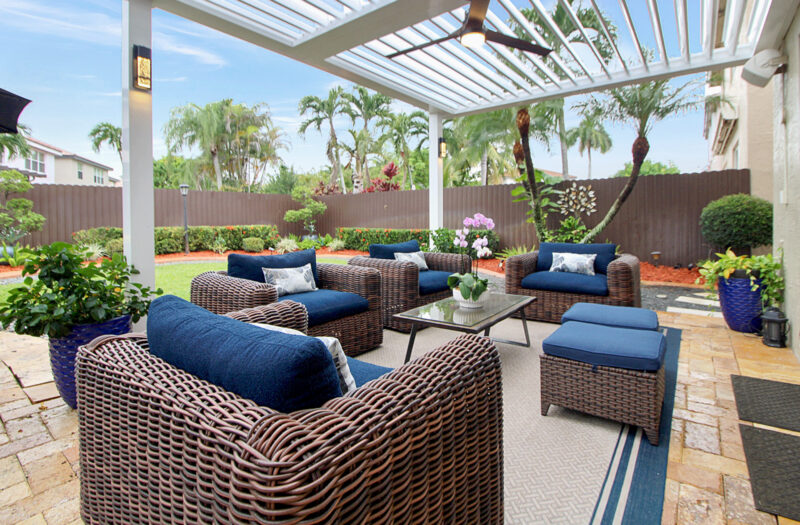 Louvered Roof