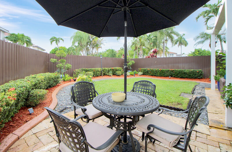 Outdoor Breakfast Table